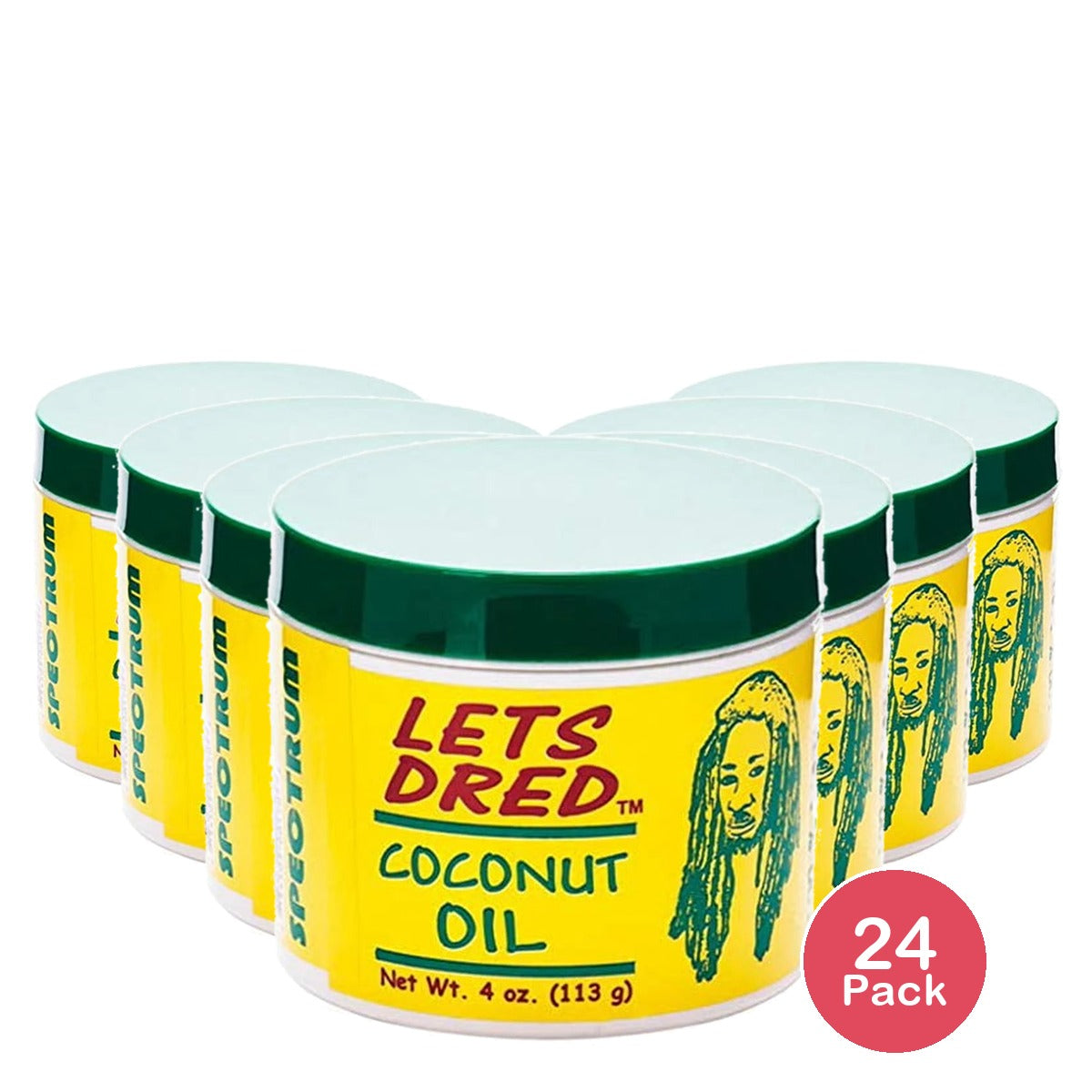 Natures Natural Jamaican Coconut Oil w/Vitamin E for Hair and Scalp 4 Oz (Pack of 24)