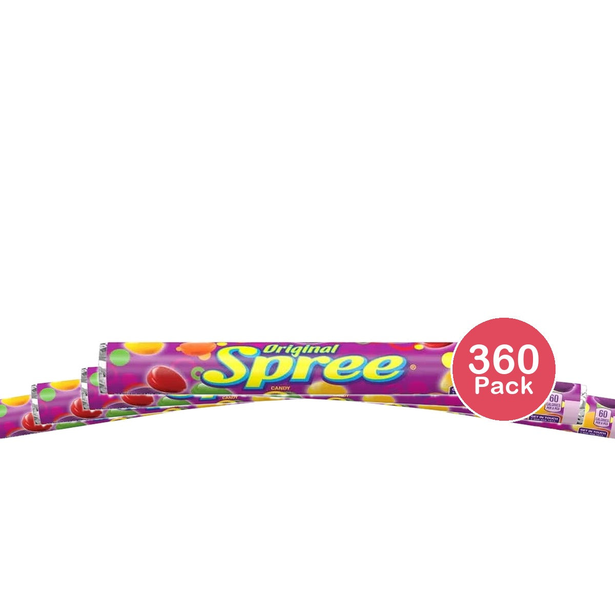 Nestle Spree Original Candy Roll 1.77Oz (Pack of 360)