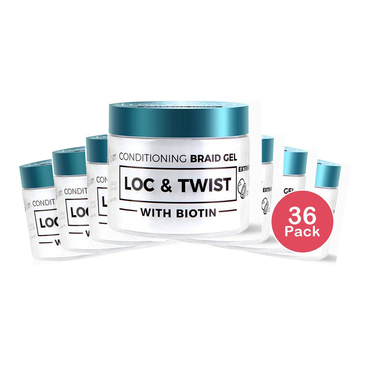 Nicka K Braid Gel Coconut 10.14 Oz (Pack of 36)