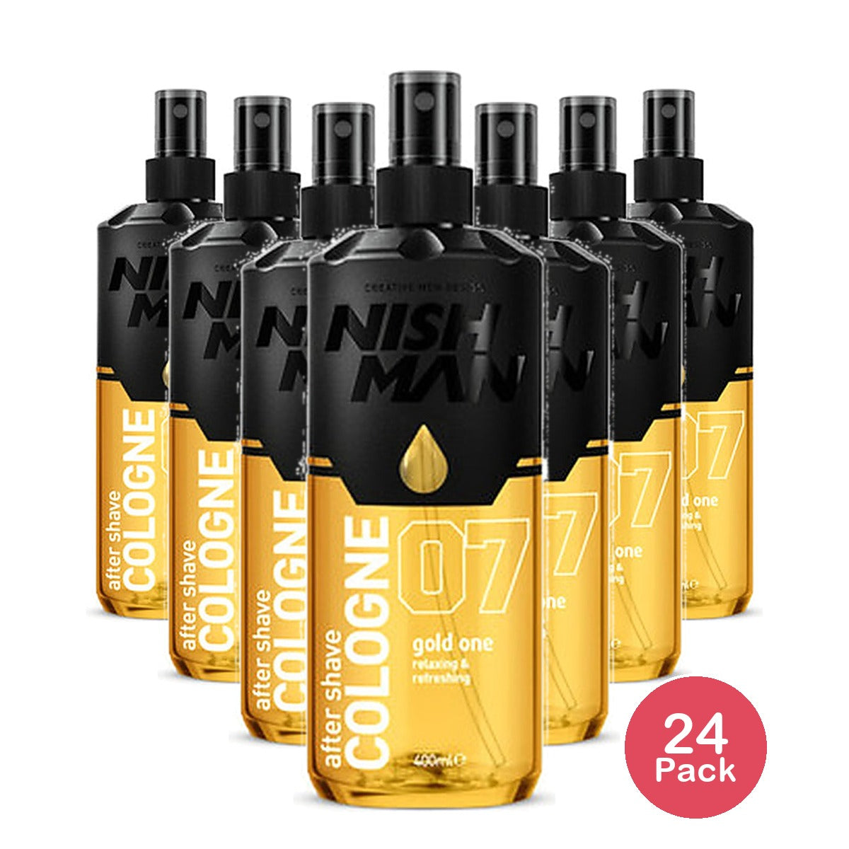 Nishman Aftershave Gold One 13.5 Oz (Pack of 24)