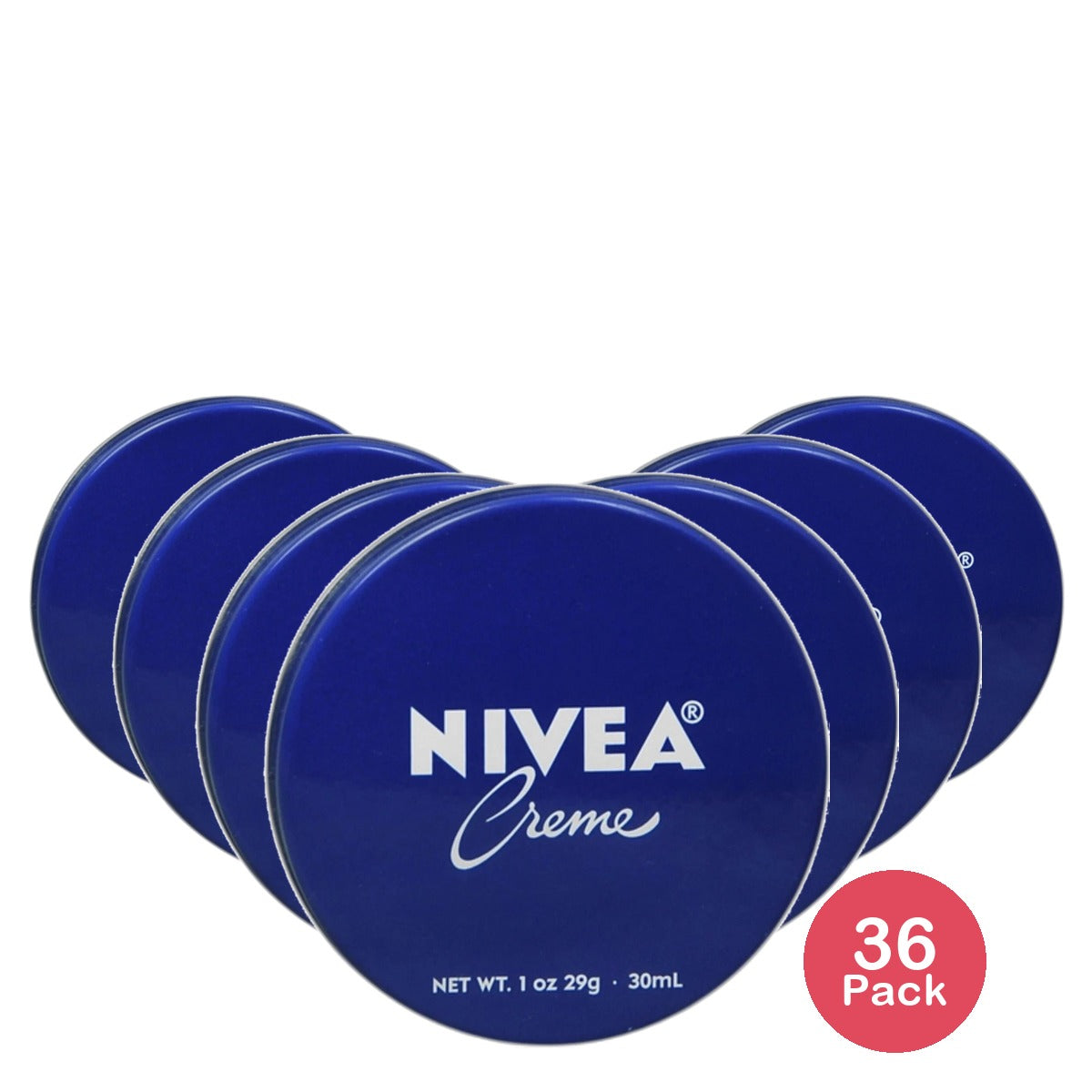 Nivea Cream Body Face & Hand Moisturizing Cream 1Oz (Pack of 36)