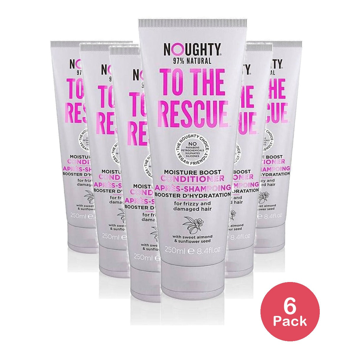 Noughty To The Rescue Conditioner 8.45 Oz (Pack of 6)