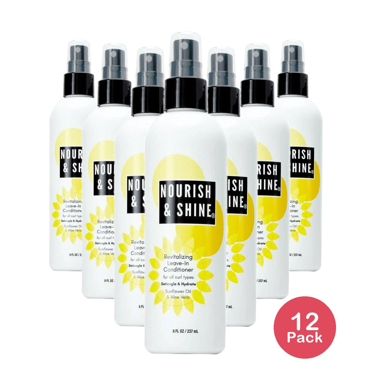 Nourish & Shine Revitalizing Leave-In Conditioner 8 oz (Pack of 12)