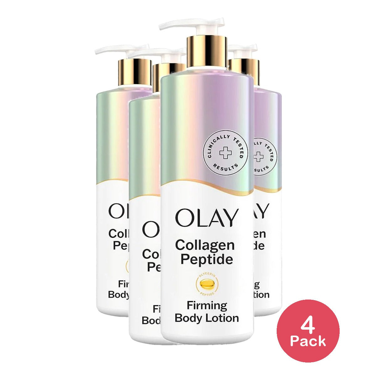 Olay Firming Body Lotion with Collagen 17 Fl Oz (Pack of 4)