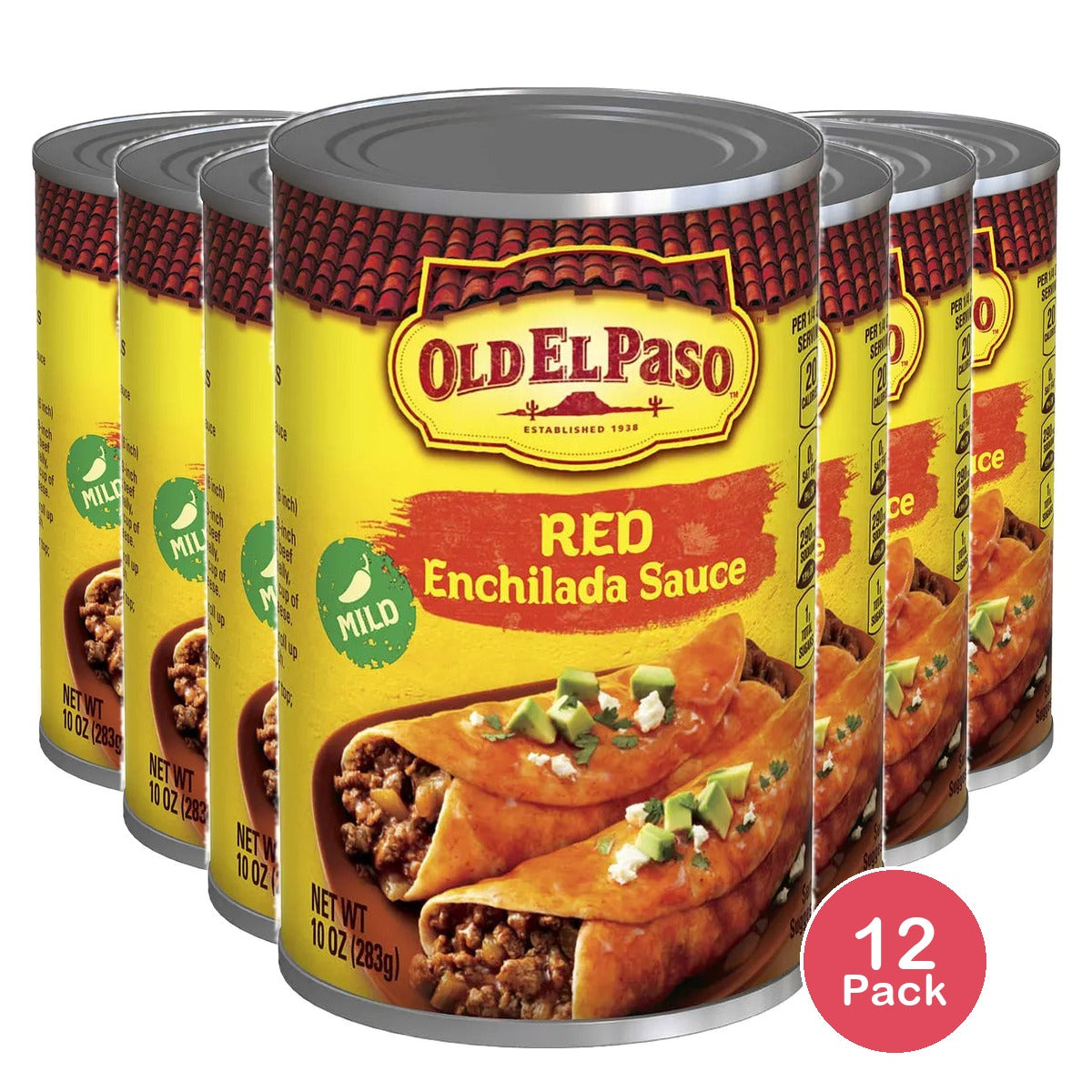 Old El Paso Enchilada Sauce 10 oz (Pack of 12)