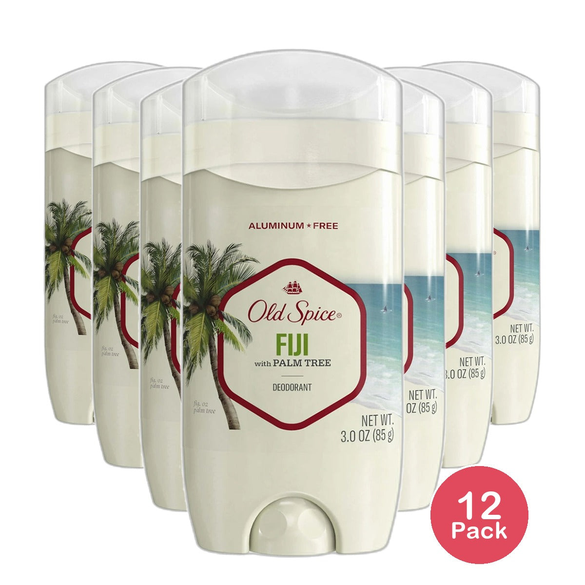 Old Spice Fresh Collection Fiji Deodorant 3Oz (Pack of 12)