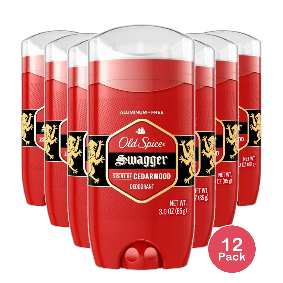 Old Spice Red Zone Collection Stick Deodorant Swagger3Oz (Pack of 12)