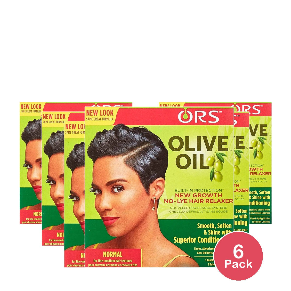 Olive Oil Built-In Protection New Growth Extra Strength (Pack of 6)