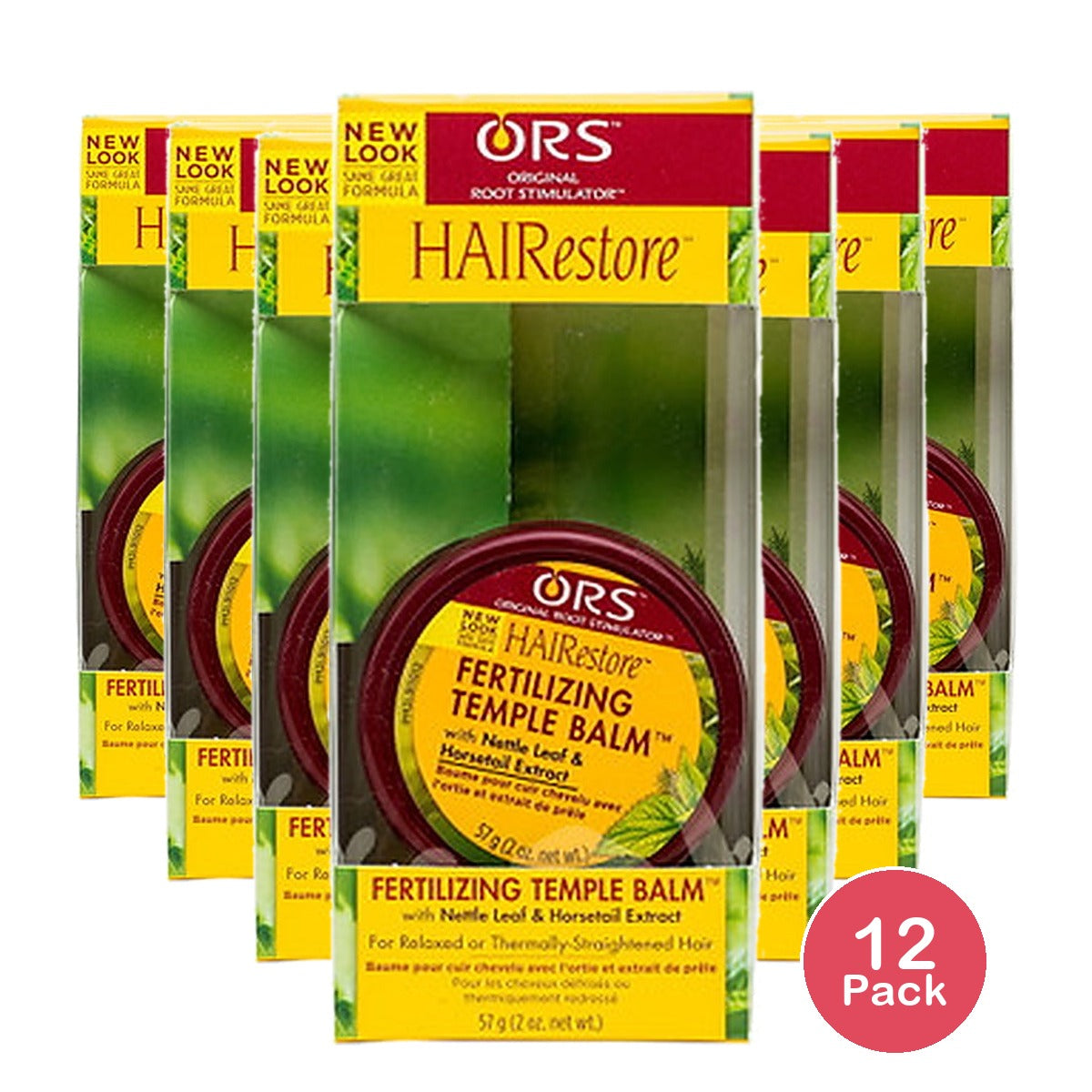 ORS HAIRestore Fertilizing Temple Balm 2 Oz (Pack of 12)