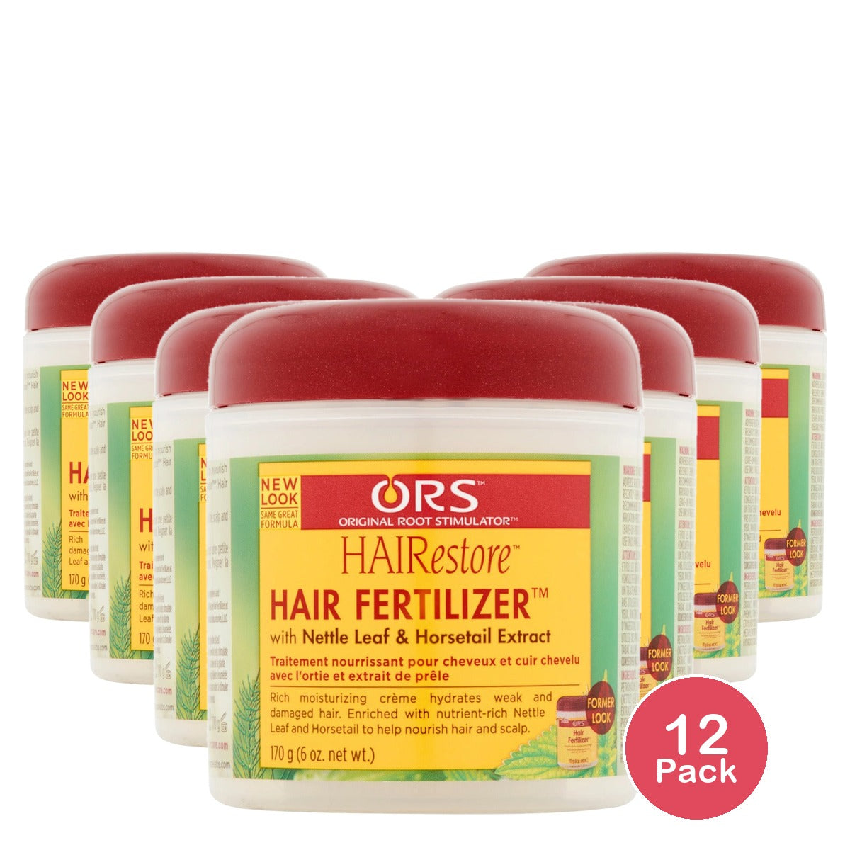 ORS HAIRestore Hair Fertilizer 6 Oz (Pack of 12)