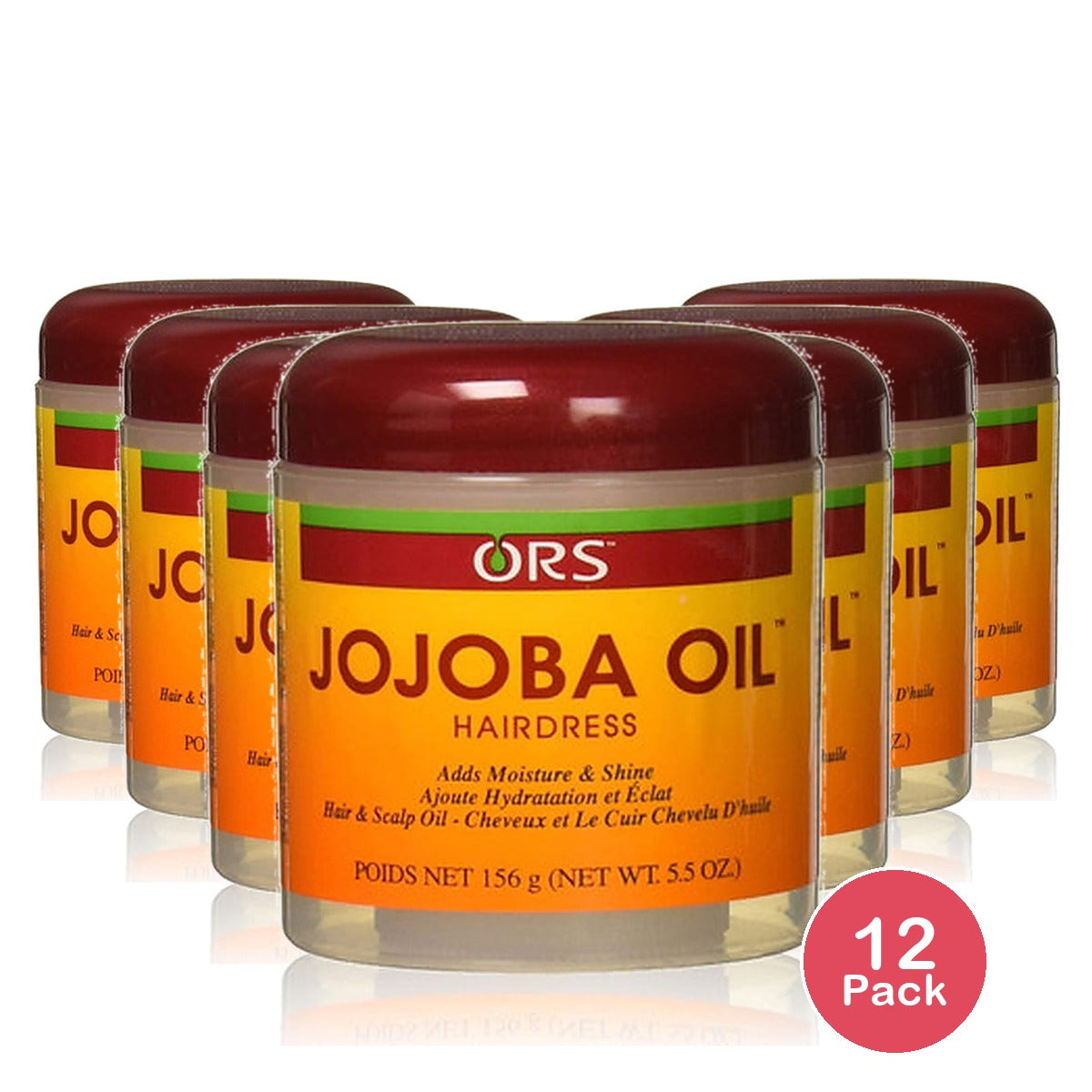 ORS Jojoba Oil Classics Hairdress 5.5 Oz (Pack of 12)