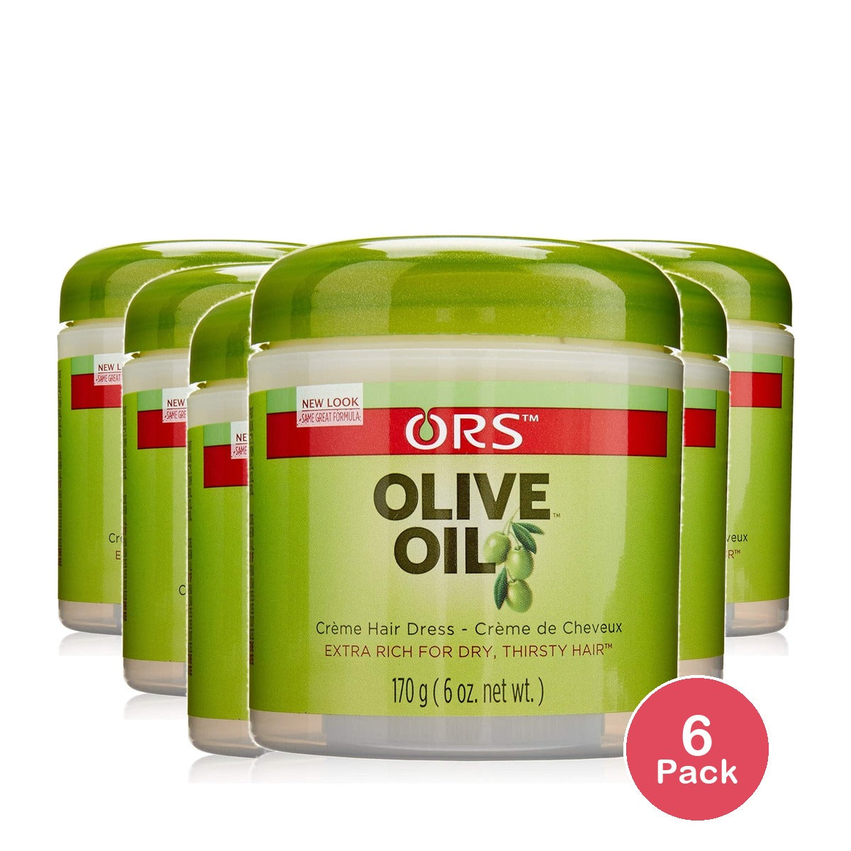 ORS Olive Oil Fortifying Creme 6 Oz (Pack of 6)