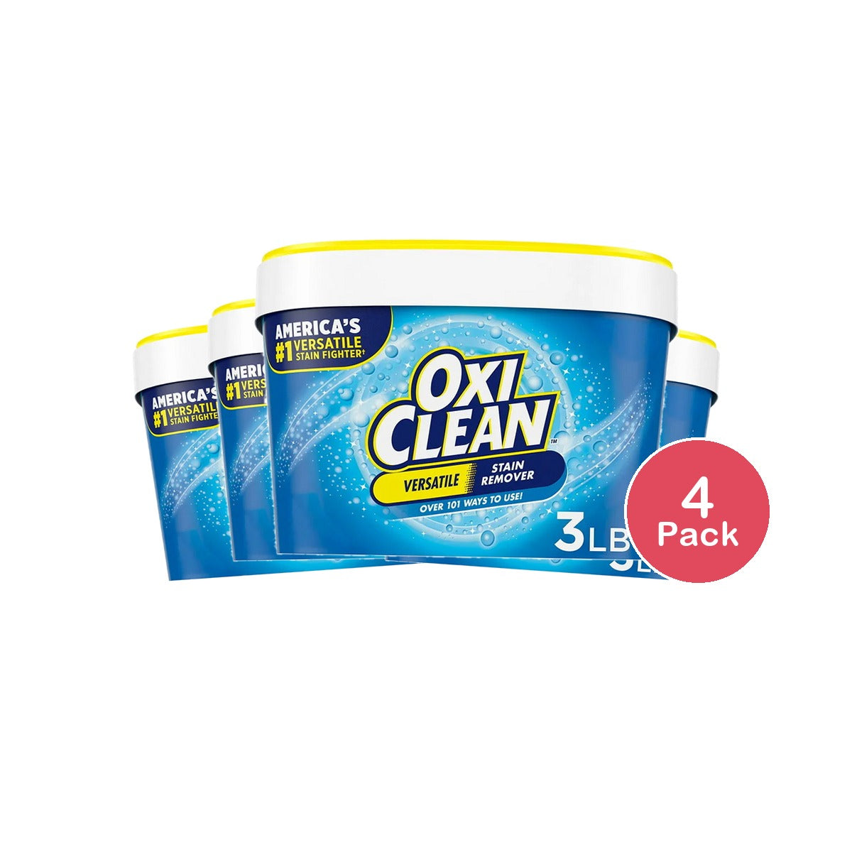 OxiClean Versatile Stain Remover 24Oz (Pack of 4)