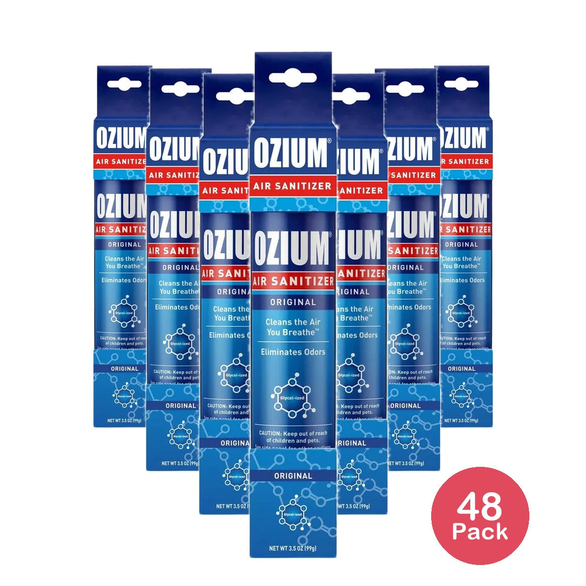 Ozium Air Sanitizer - 3.5 oz (Pack of 48)