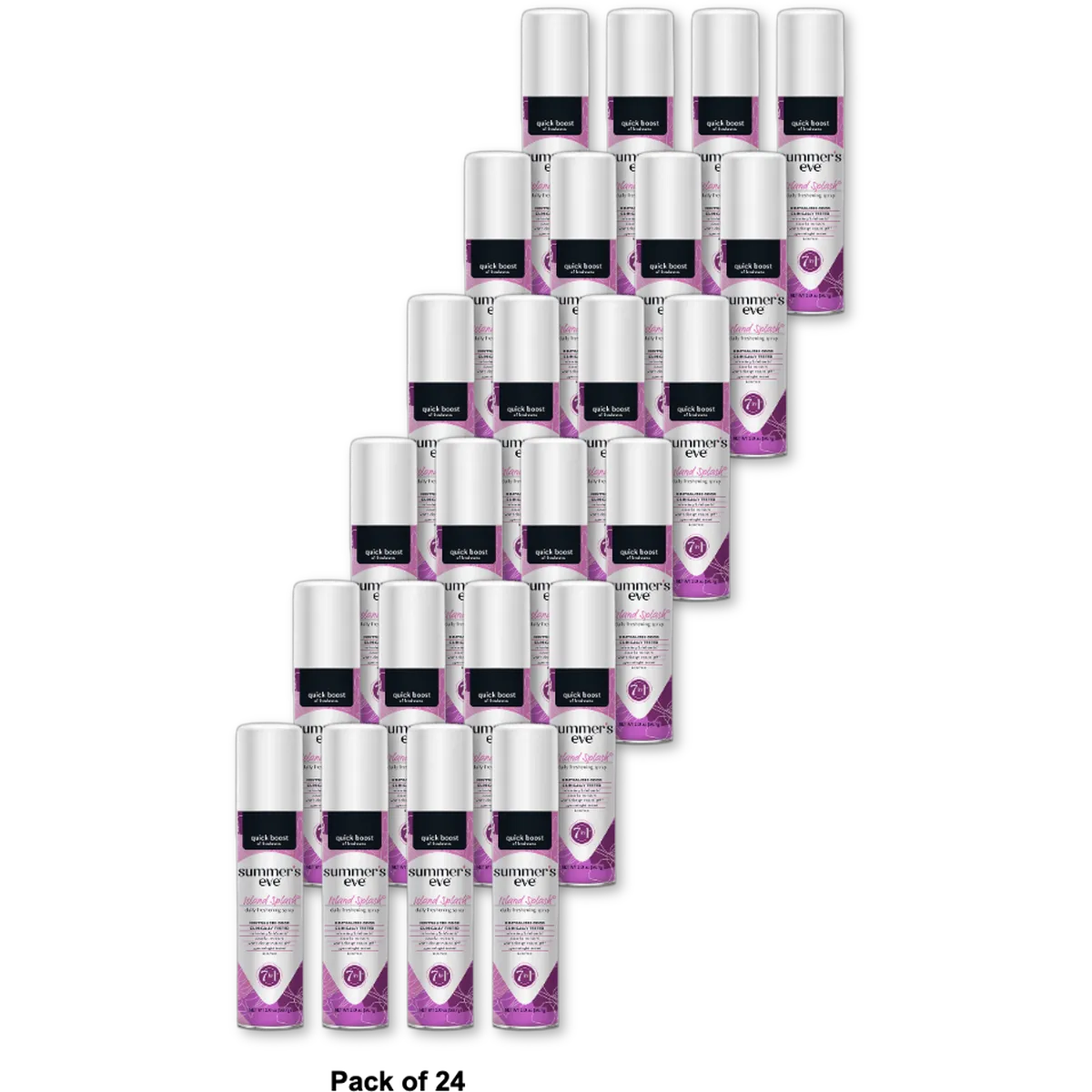 Summers Eve Feminine Deodorant Spray Island Splash 2Oz (Pack of 24)