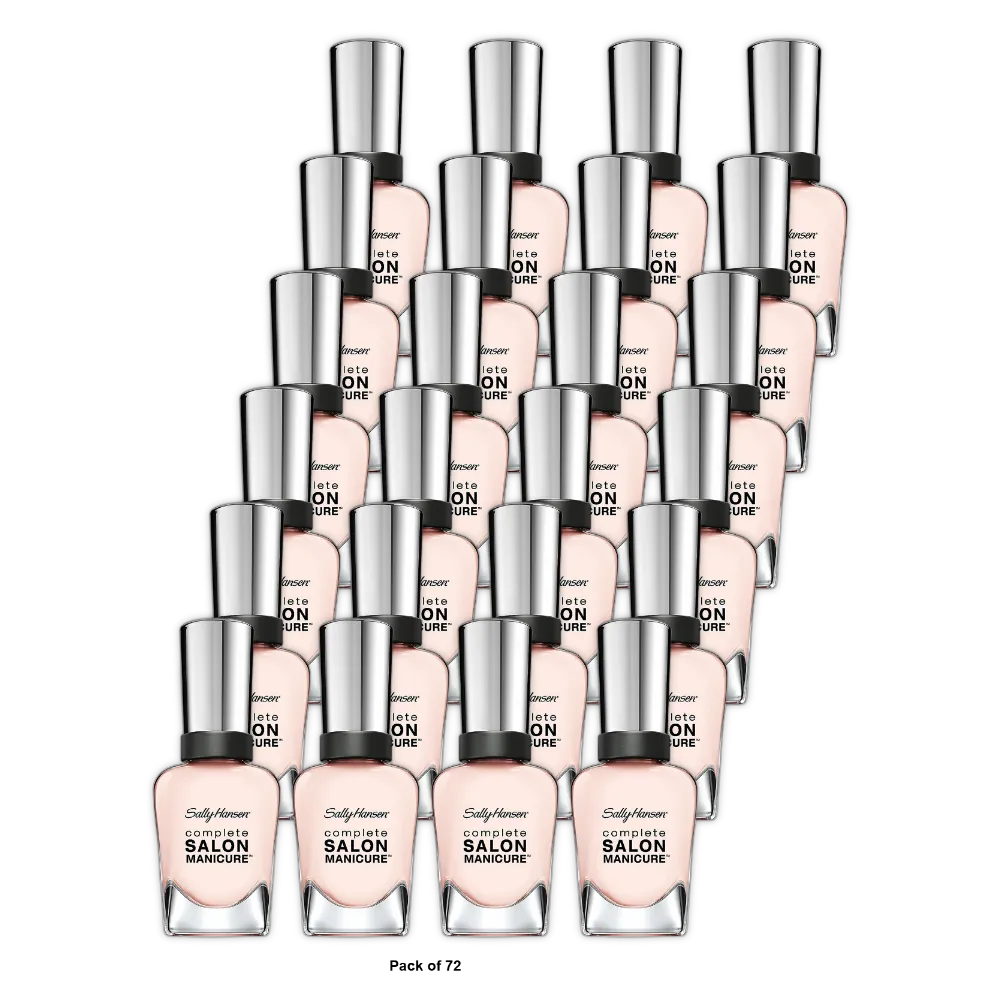 Sally Hansen Complete Salon Manicure Nail Polish Shell We Dance 0.5Oz (Pack of 72)
