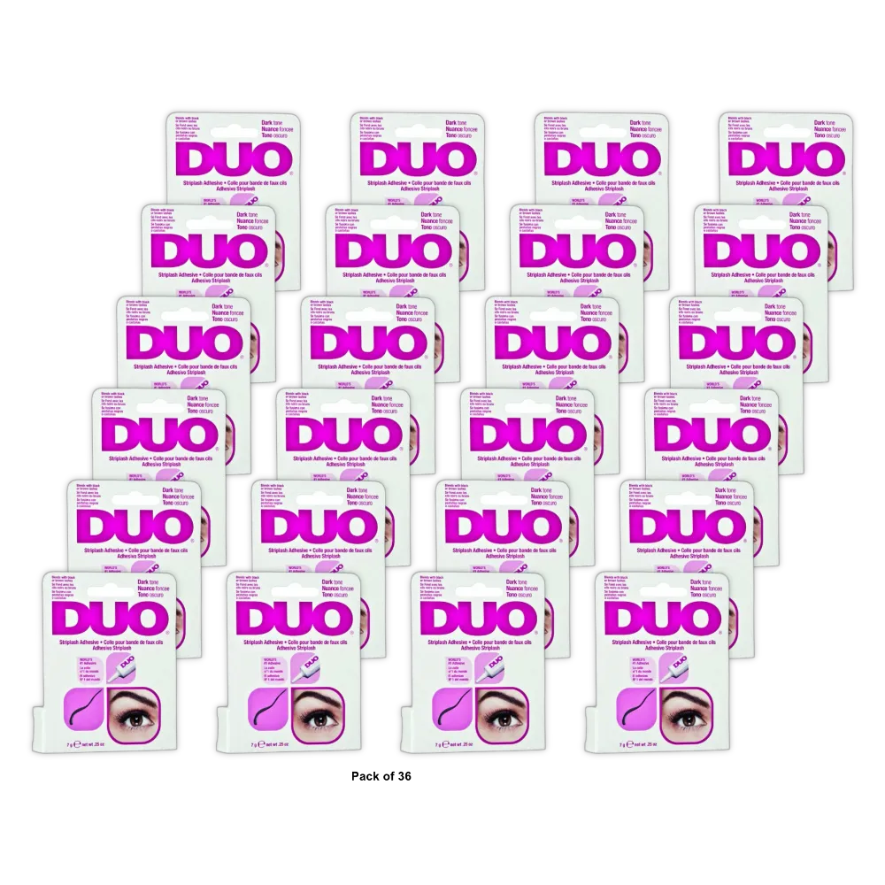 Duo Eyelash Adhesive Dark Tone 0.25Oz (Pack Of 36)