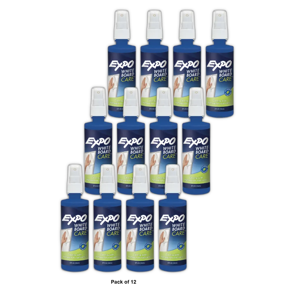 Expo Dry Erase Surface Cleaner 8 oz (Pack of 12)