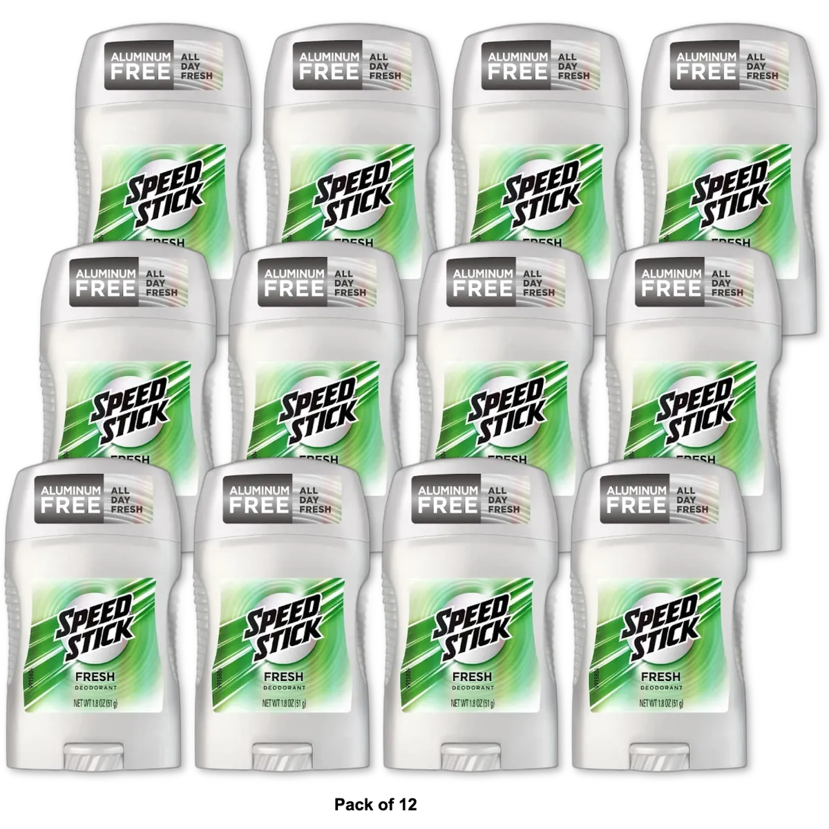 Speed Stick Deodorant By Mennen Fresh1.8Oz (Pack of 12)