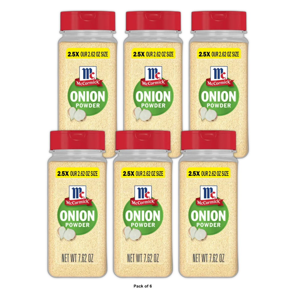 McCormick Onion Powder 7.62Oz (Pack of 6)
