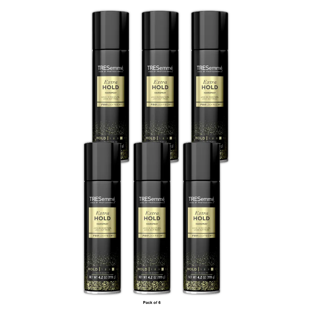 Tresemme Two Extra Hold Aerosol Hairspray 4.2Oz (Pack of 6)