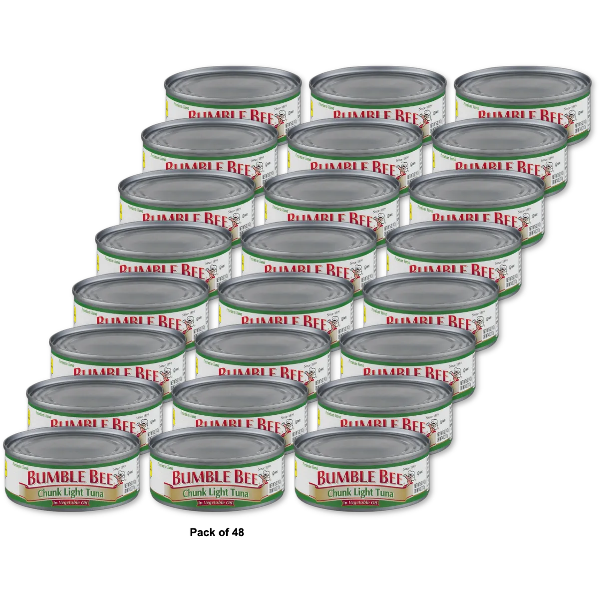 Bumble Bee Chunk Light Tuna In Oil 5oz (Pack of 48)