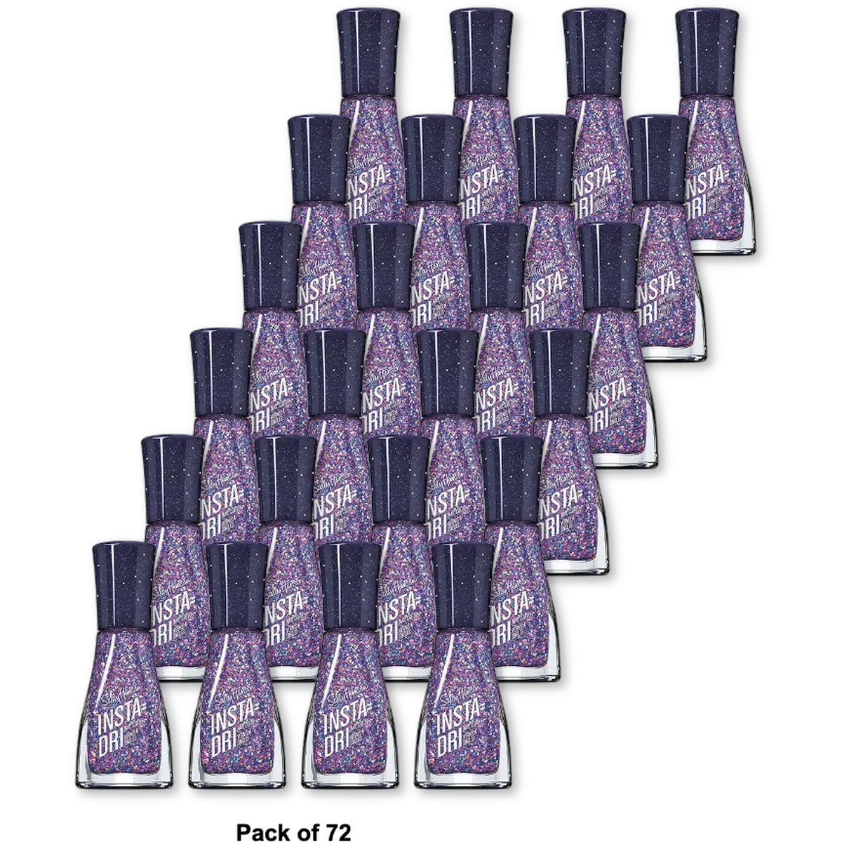 Sally Hansen Insta Dri Fast Dry Nail Color Grape Shifter 0.31Oz (Pack of 72)