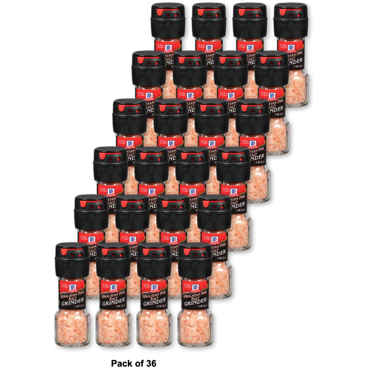 McCormick, Himalayan Pink Salt Grinder, 2.5 Oz (Pack of 36)