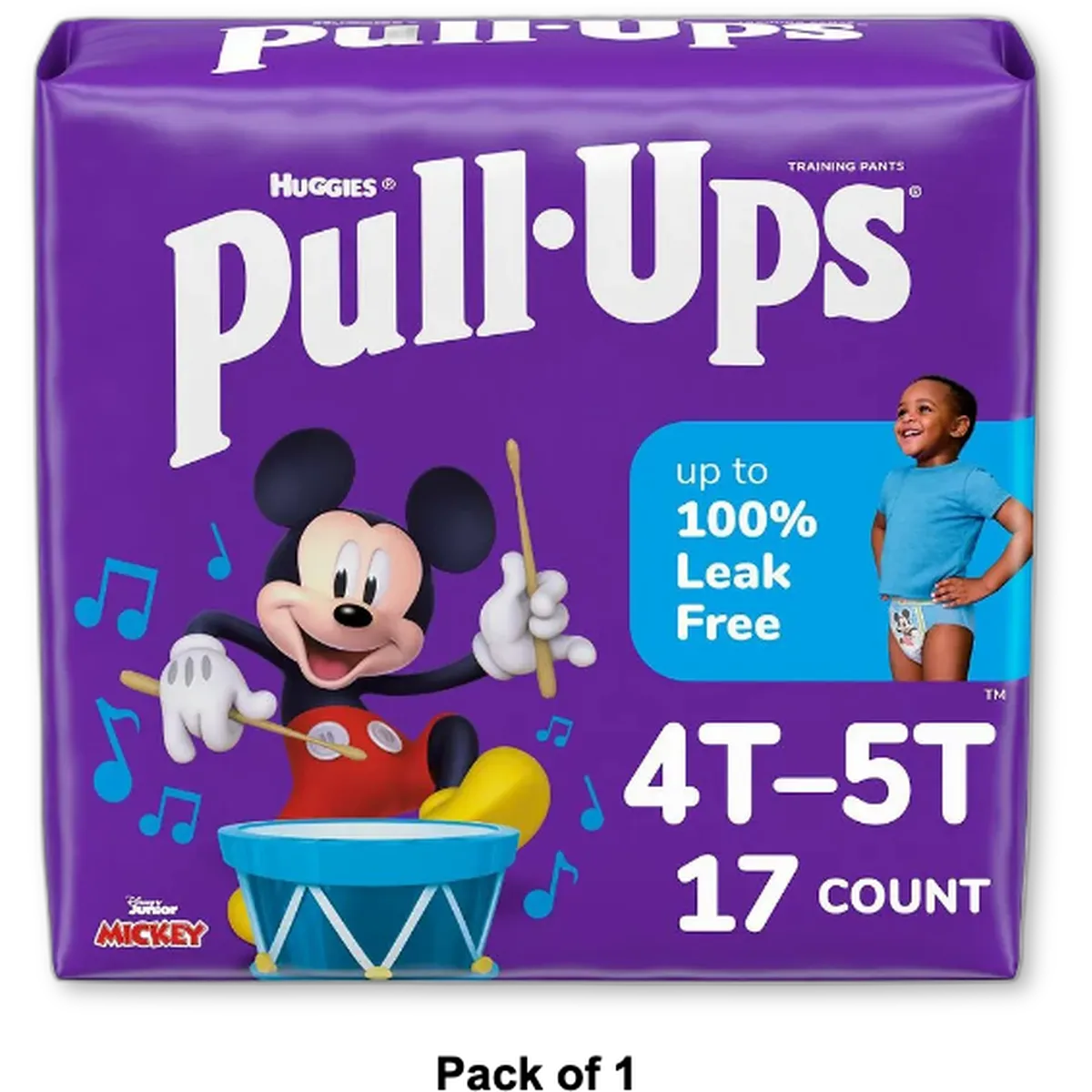 Pull-Ups Boys' Learning Designs Training Pants Giga Pack - Size 4T-5T - 56Ct 5.3Oz (Image May Vary) (Pack Of 1)