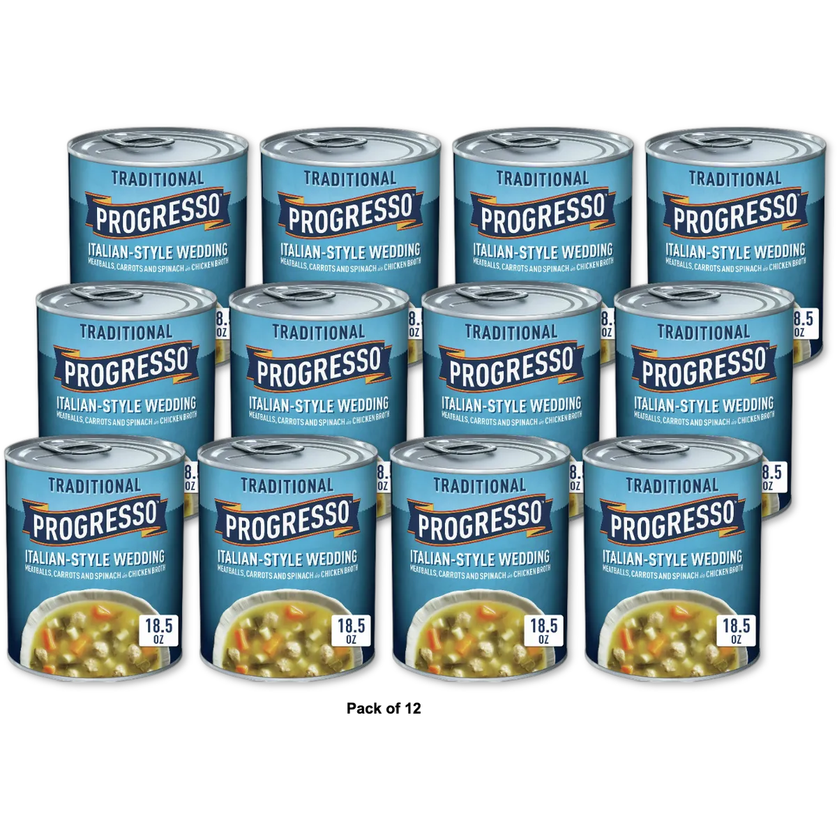 Progresso Italian Wedding Soup 18.5 oz (Pack of 12)