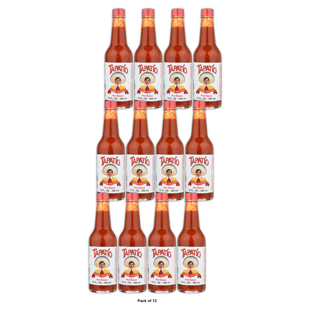 Tapatio Salsa Picante Hot Sauce 10 OZ (Pack of 12)