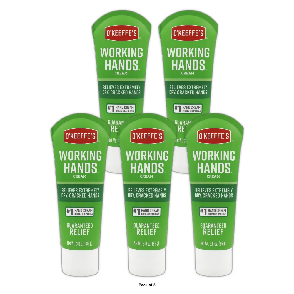 O Keeffe S Working Hands Hand Cream 3 Oz (Pack Of 5)
