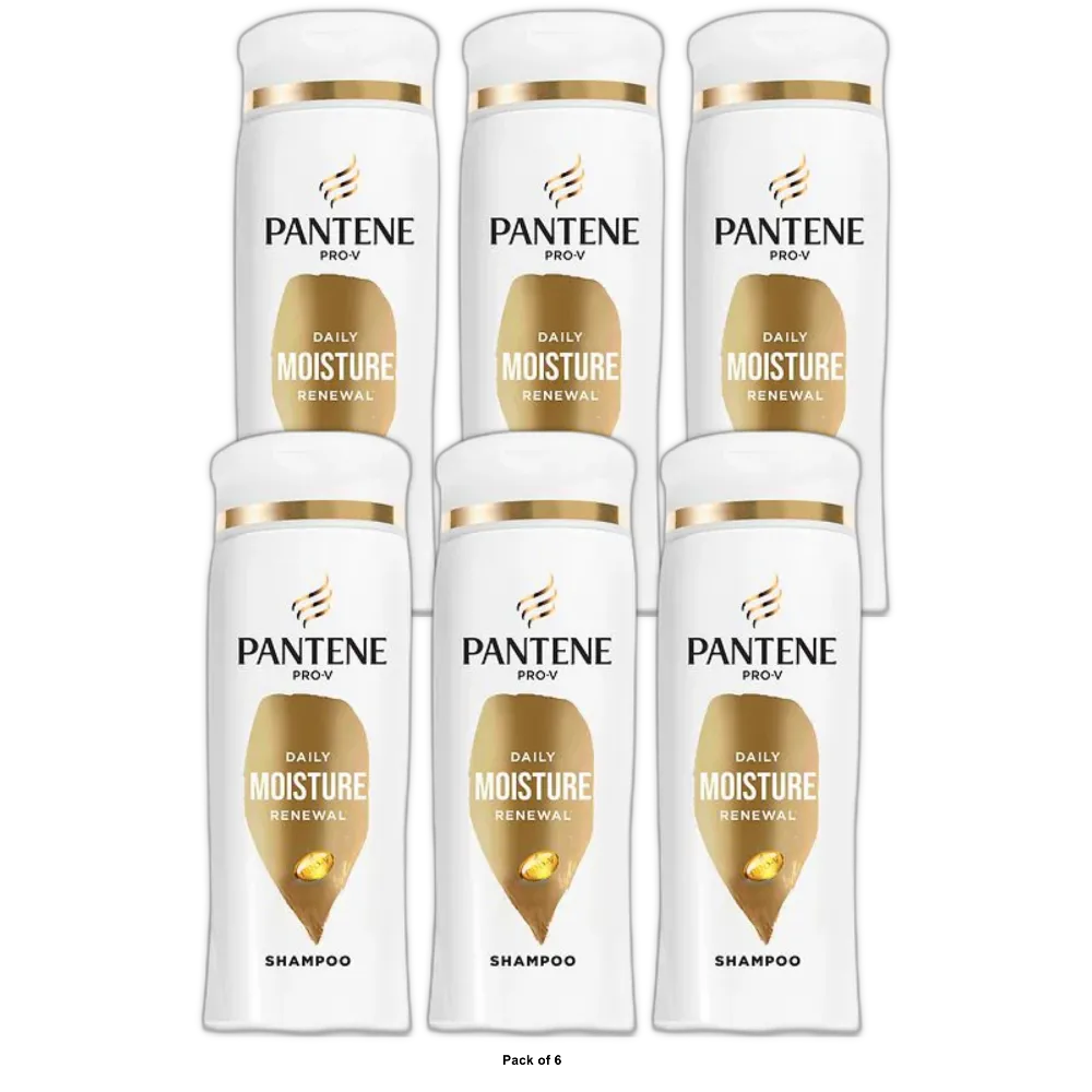 Pantene Pro-V Daily Moisture Renewal Shampoo - 12 fl oz(Pack of 6)