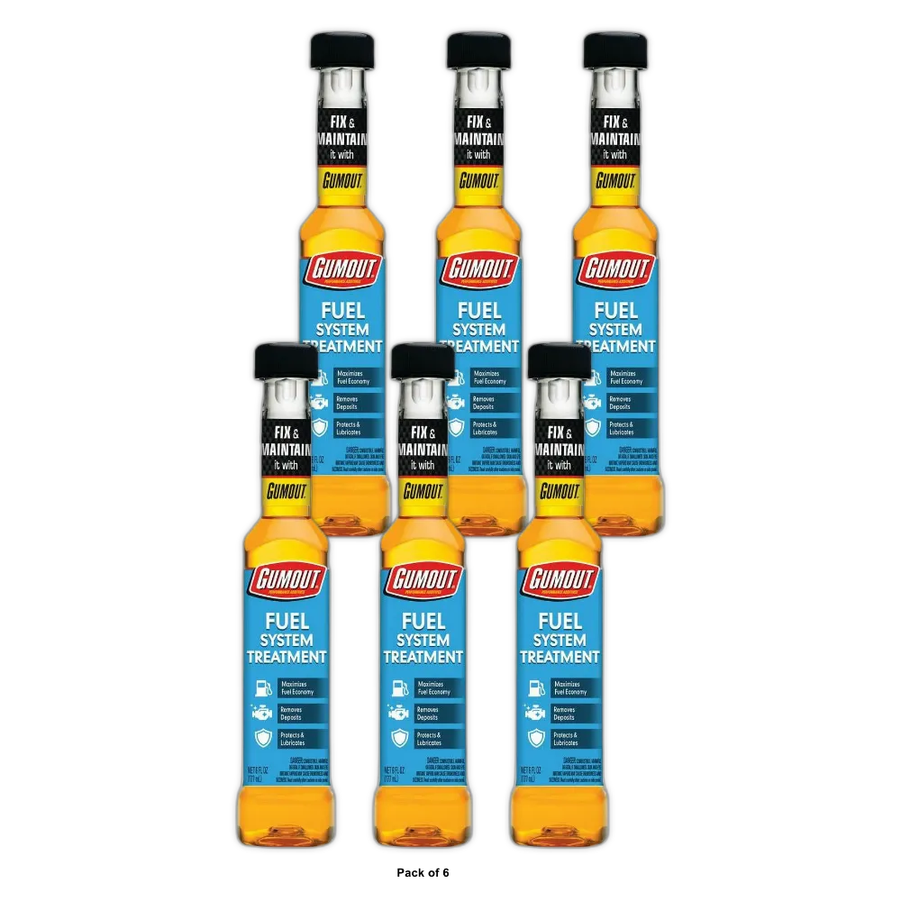 Gumout Fuel System Treatment - 510015 6 Oz (Pack of 6)