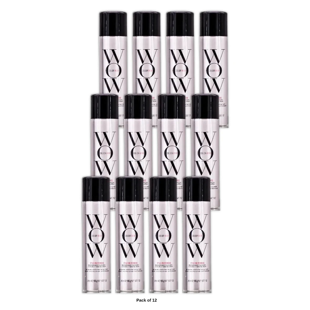 Color Wow Style on Steroids Texturizing Spray – Instant sexy volume + texture th 7 Oz (Pack of 6)