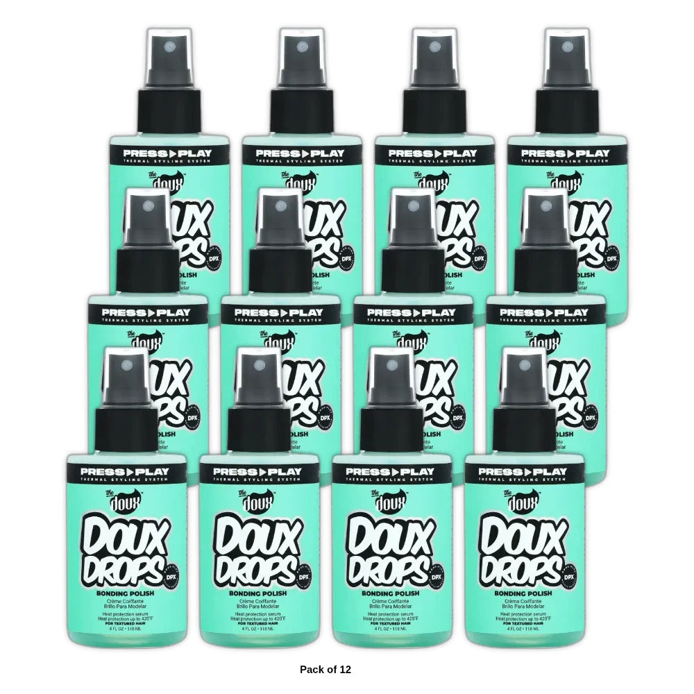 The Doux Drops Bonding Anti-Frizz Treatment Polish - (Pack of 12) 4 Fl. Oz