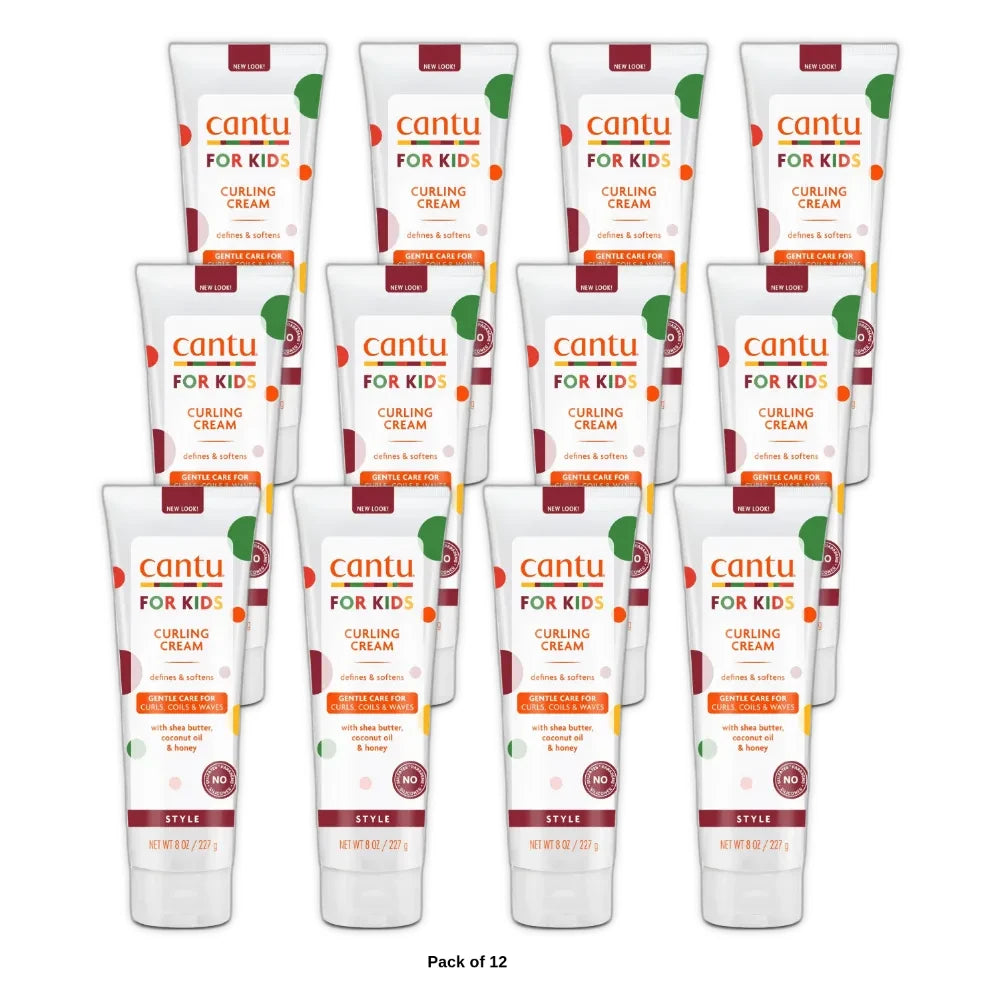 Cantu Care for Kids Curling Cream 8 Oz (Pack of 12)