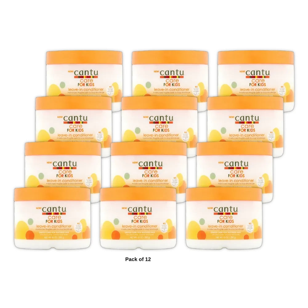 Cantu Care for Kids Leave-In Conditioner (Pack of 12) 10 Oz
