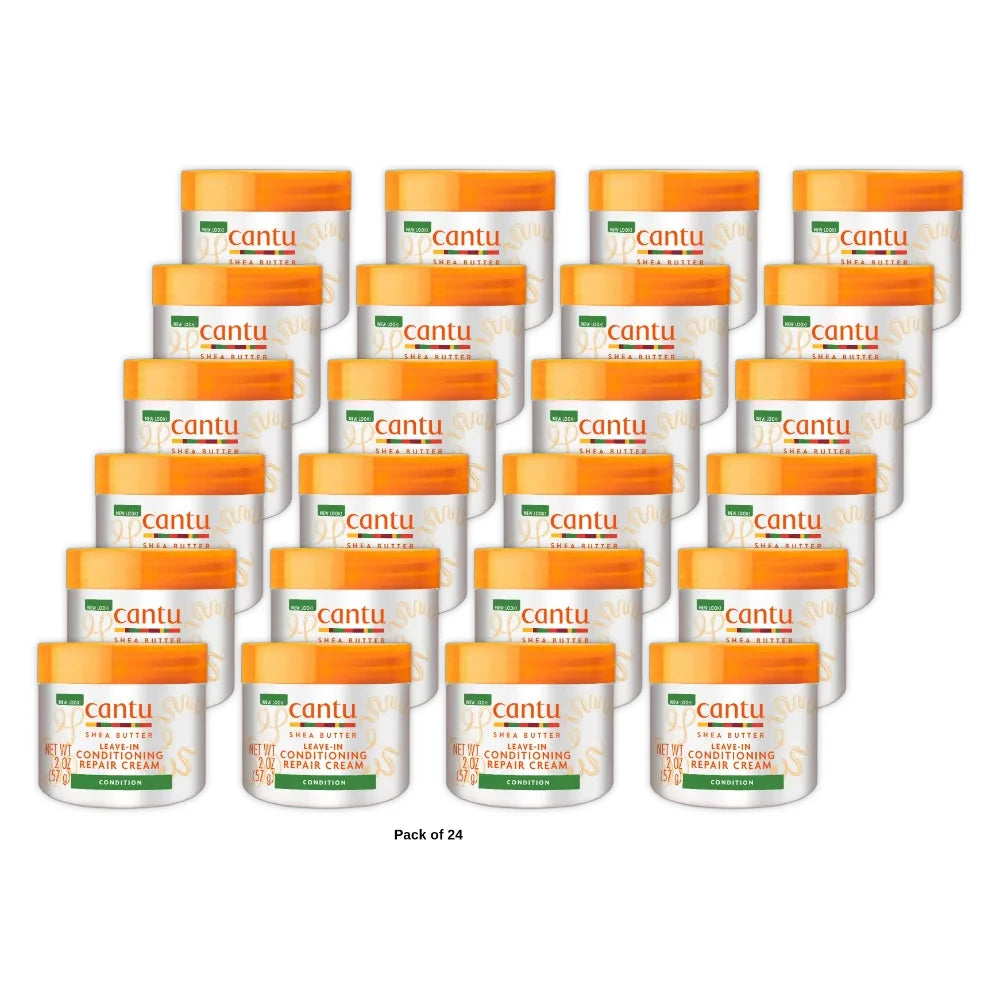 Cantu Shea Butter Leave-in Conditioning Repair Cream 2 oz (Pack of 24)