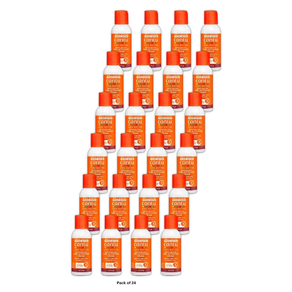 Cantu Moisturizing Curl Activator Cream with Shea Butter 3 fl oz (Pack of 24)