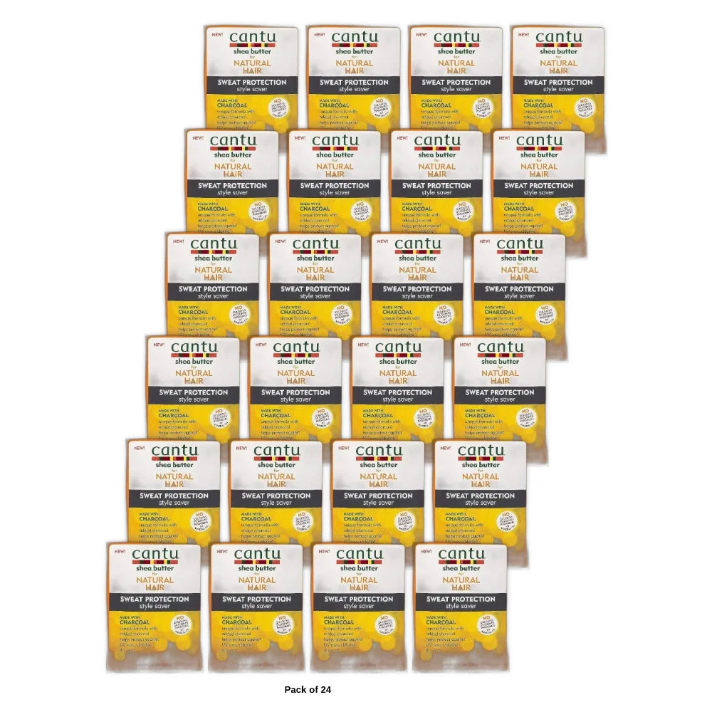 Cantu Shea Butter for Natural Hair Sweat Protection Style Saver 1.5oz (Pack of 24)