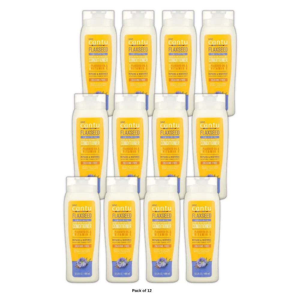 Cantu Flaxseed Conditioner 13.5 Oz (Pack of 12)