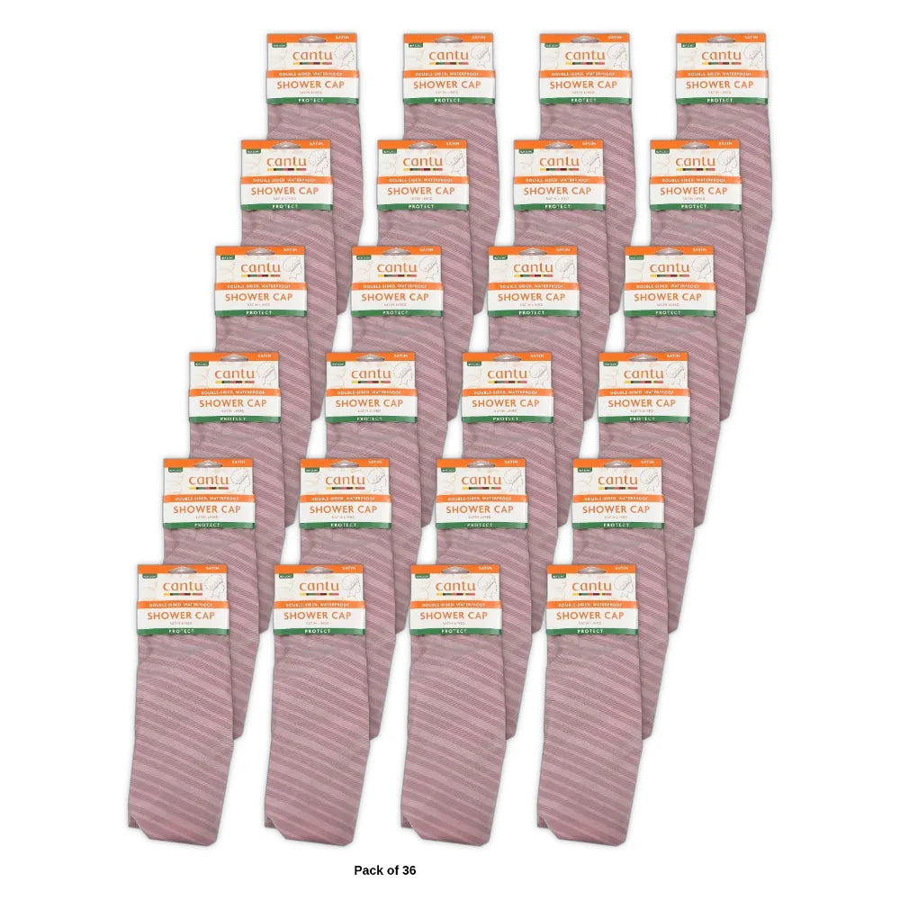 Cantu Satin Lined Shower Cap - 1ct (Pack of 36)