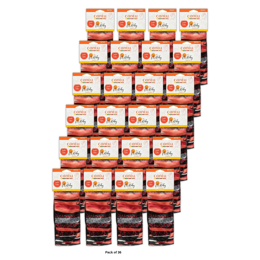 Cantu MKoby Classic Collection Fashion Tie Headband (Pack of 36)