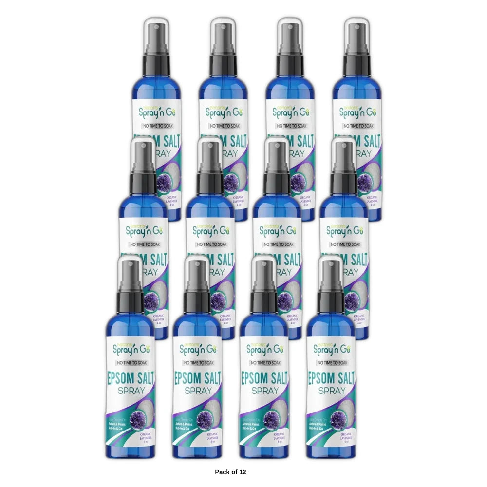 Barton s Spray N go Epsom Salt Spray Lavender 4oz 4 oz (Pack of 12)