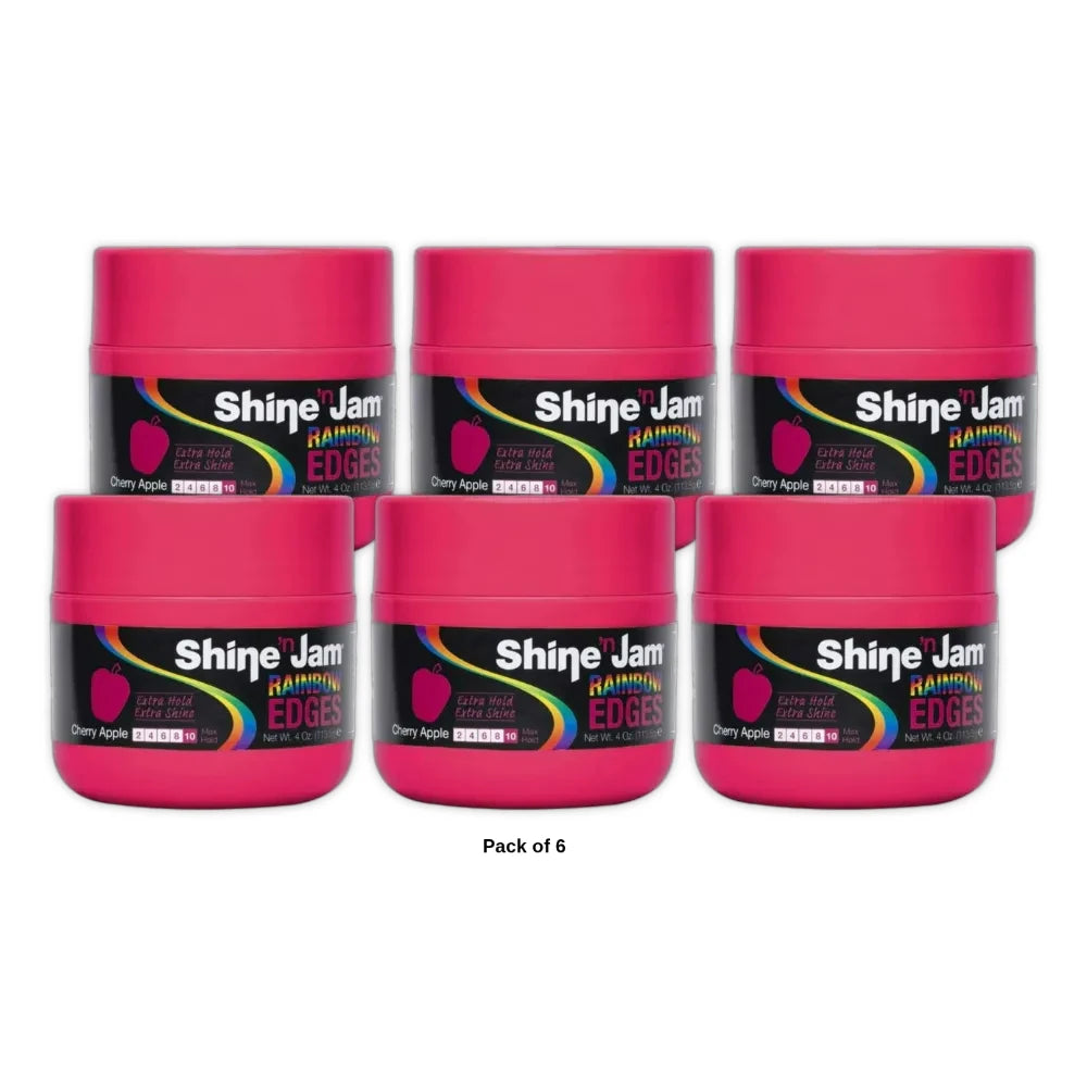 Ampro Shine N Jam Rainbow Edges 4oz. 4oz (Pack of 6)