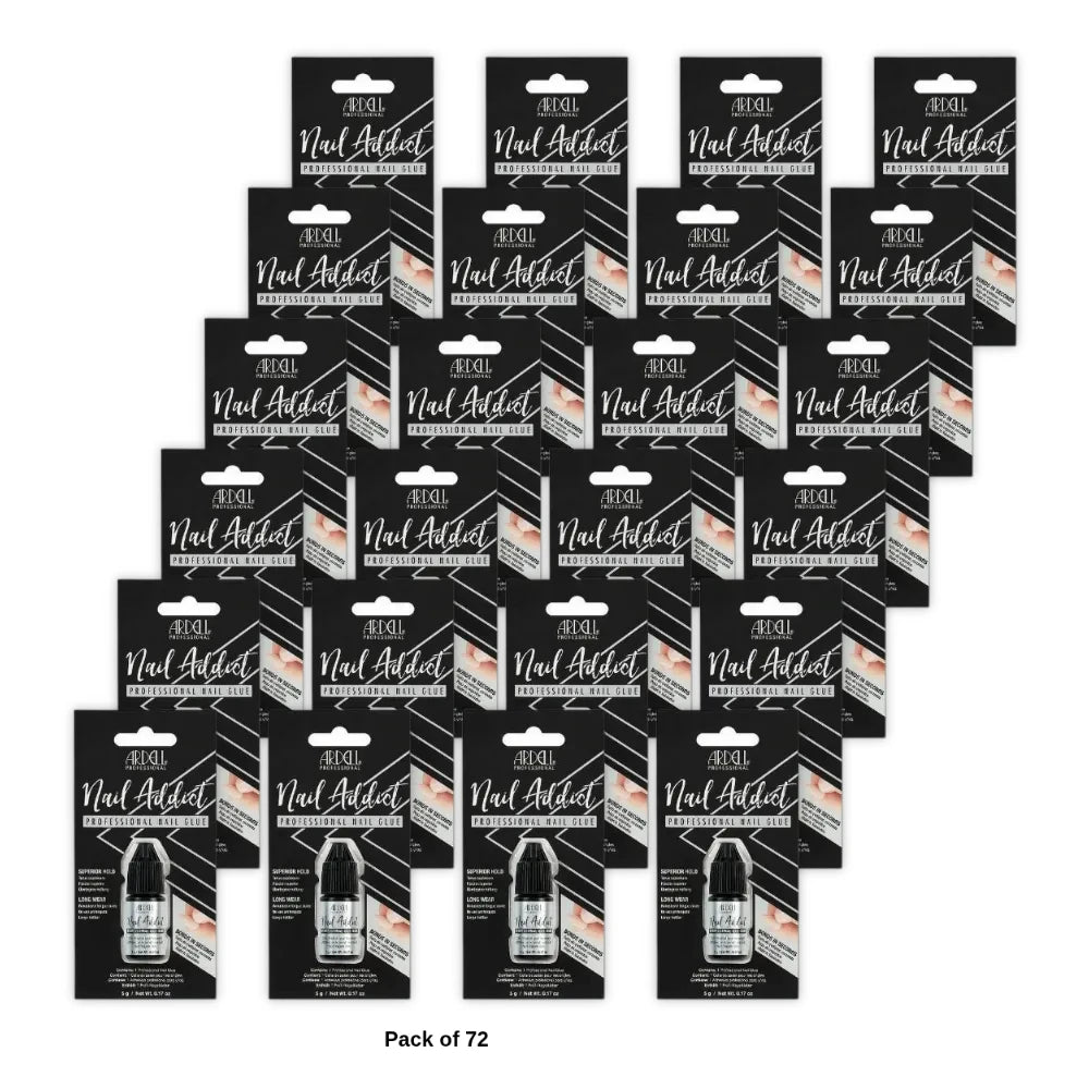 Ardell Professional Nail Glue for Artificial Nails 5g 0.17oz (Pack of 72)