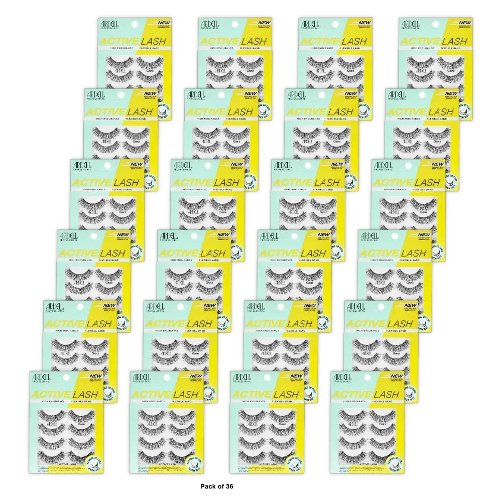 Ardell Active Lash - Gainz 4 Pack nan (Pack of 36)