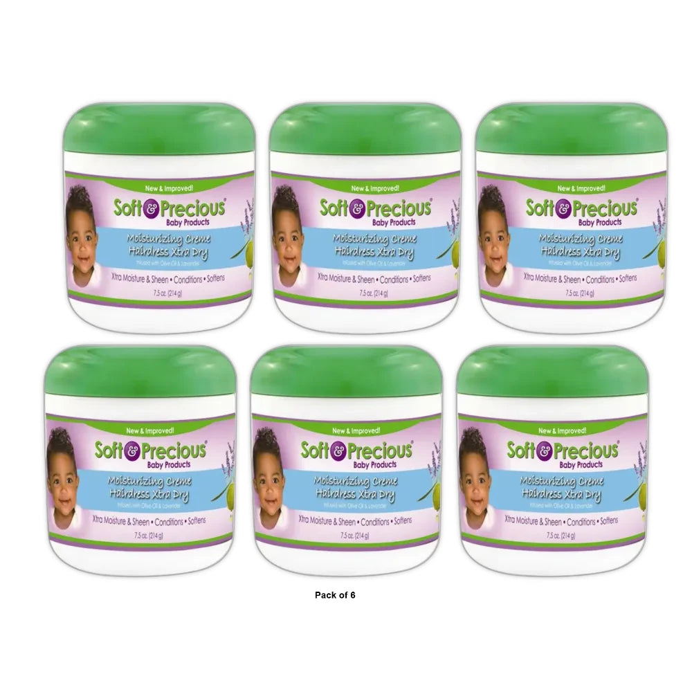 Soft Precious - Moisturizing Creme Hairdress For Xtra Dry 5 Oz (Pack of 6)
