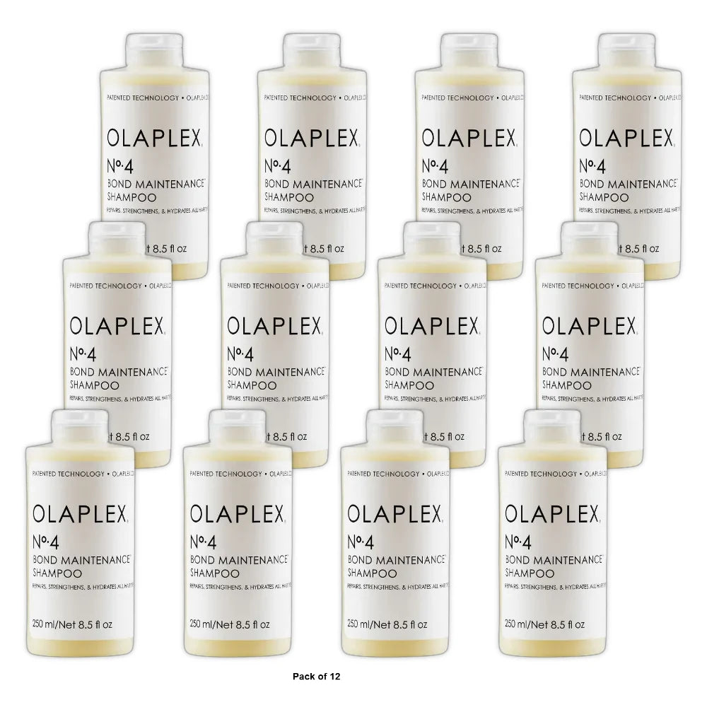 올라플렉스헤어 케어 세트: 4번 본드 유지 샴푸+N º.5 본드 유지 조건 2pcs 8.5 Fl. Oz (Pack of 12)